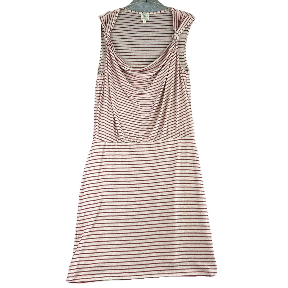 Weston Wear X Anthropologie Dress Small Red White Stripe Nautical Preppy Beach